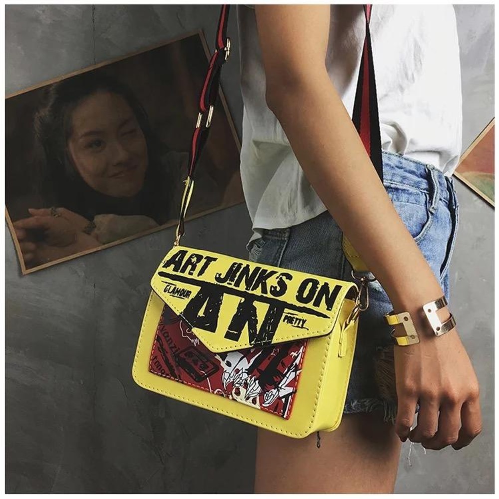 Graffiti Goddess purse